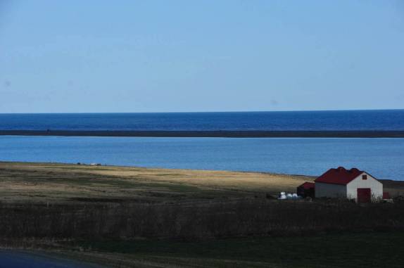 A grandiosa paisagem do sul da Islândia, entre Skaftafell e Breidalsvík